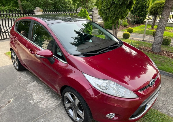 Ford Fiesta cena 16900 przebieg: 164917, rok produkcji 2008 z Grudziądz małe 56